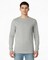 BELLA + CANVA Heather CVC Long Sleeve Crewneck T-Shirt for Layering Style & Custom Print Essential Tee
